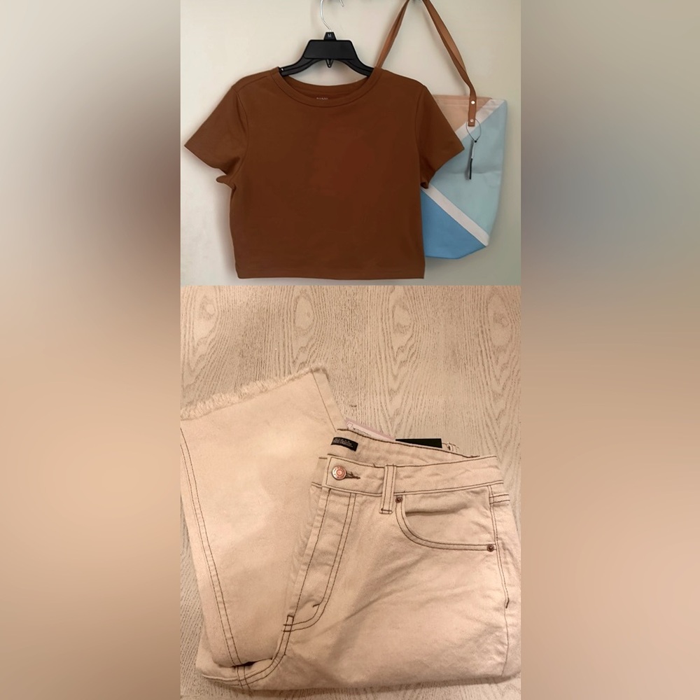 🔥 Jean/Top/Tote